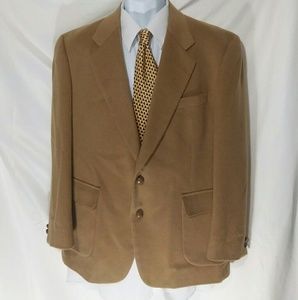 Wool and camel hair blend men's Blazer